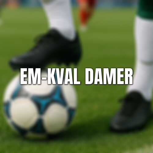 Damlandslagets trupp till em kvalets elite round